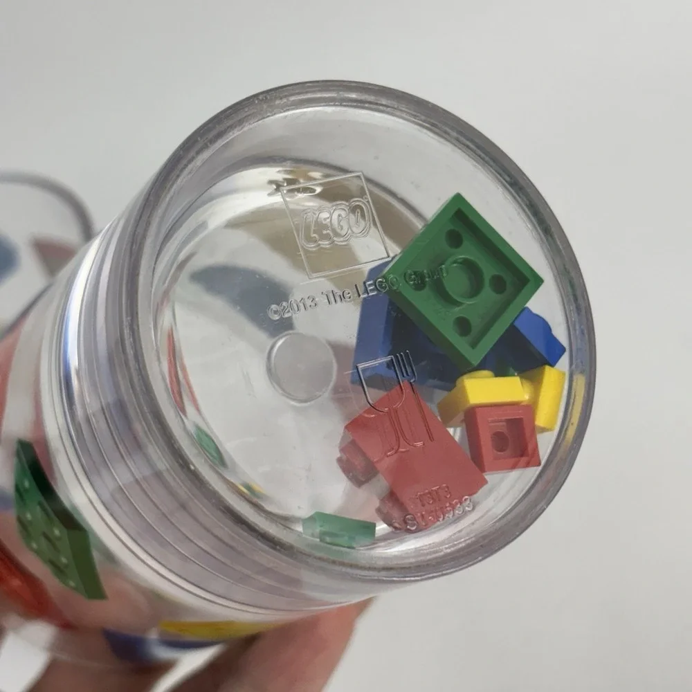 LEGO Iconic Tumbler Cups‎ (2) - Rare & Retired 2013 Legos Inside